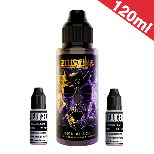 120ml The Black - Zeus Juice Shortfill