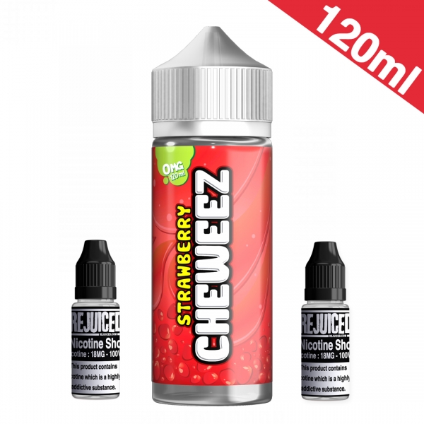 120ml Strawberry Chew - Cheweez Shortfill