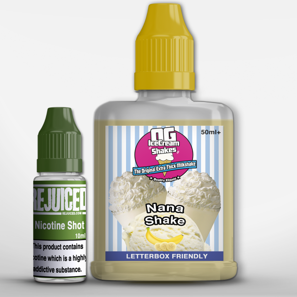Nana Shake - OG Ice Cream Shake Shortfill Nana Shake - OG Ice Cream Shake Shortfill