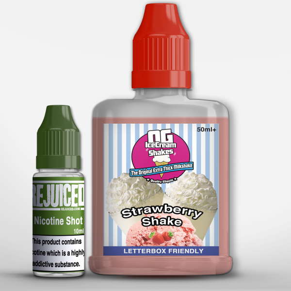 Strawberry Shake - OG Ice Cream Shake Shortfill Strawberry Shake - OG Ice Cream Shake Shortfill