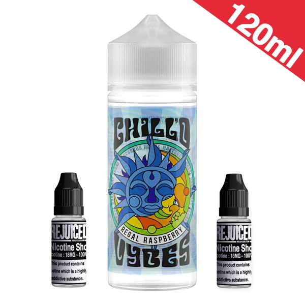 120ml Chilll'd Regal Raspberry Vybes Shortfill