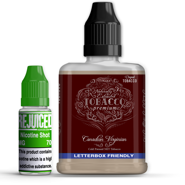 Canadian Virginian NET Tobacco - 50ml Shortfill Canadian Virginian NET Tobacco - 50ml Shortfill