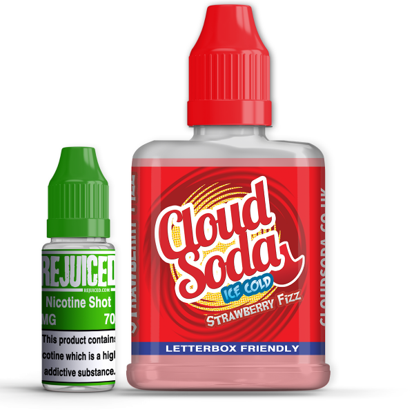 Strawberry Fizz - CloudSoda Shortfill Strawberry Fizz - CloudSoda Shortfill