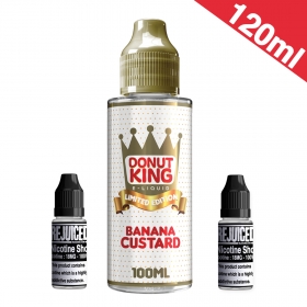 120ml Banana Custard - Donut King Limited Edition Shortfill