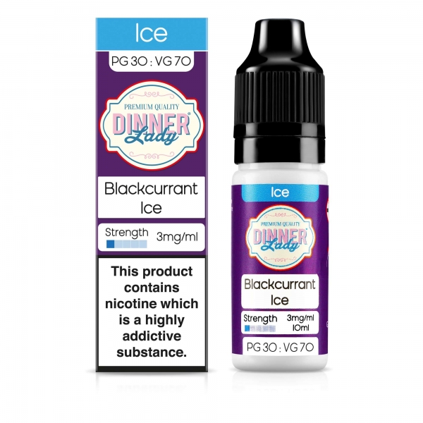 Blackcurrant Ice 70VG - Dinner Lady Blackcurrant Ice 70VG - Dinner Lady