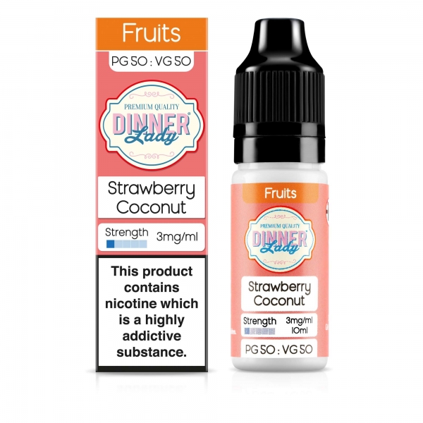Strawberry Coconut 50VG - Dinner Lady Strawberry Coconut 50VG - Dinner Lady