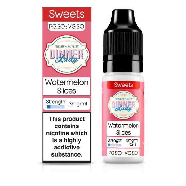 Watermelon Slices 50VG - Dinner Lady Watermelon Slices 50VG - Dinner Lady