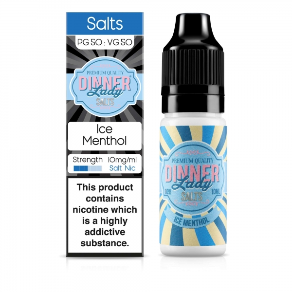 Ice Menthol Nic Salt - Dinner Lady 