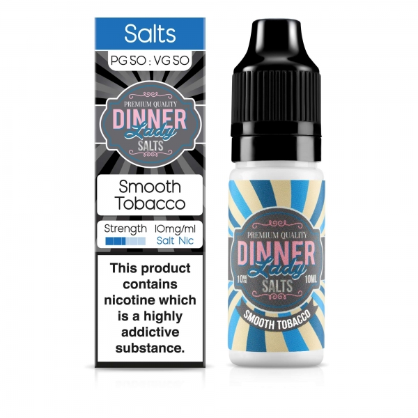 Smooth Bacco Nic Salt - Dinner Lady Smooth Bacco Nic Salt - Dinner Lady