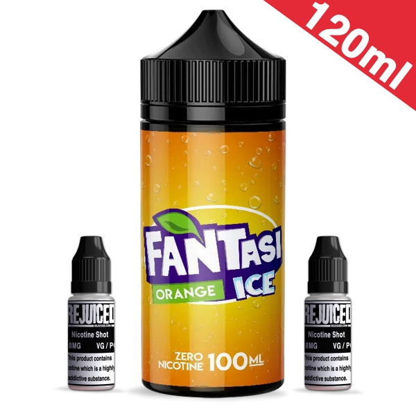 120ml Fantasia Orange Ice Shortfill