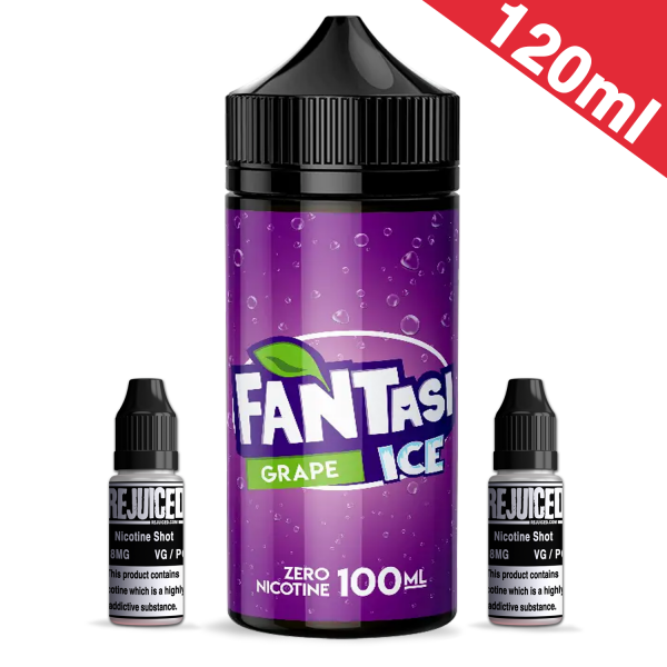 120ml Fantasia Grape Ice Shortfill