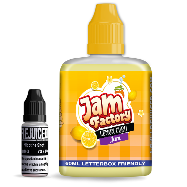 Lemon Curd - Jam Factory Shortfill Lemon Curd - Jam Factory Shortfill
