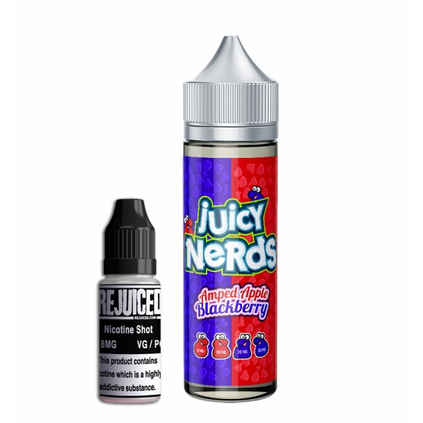 Amped Apple & Blackberry - Juicy Nerds Shortfill Amped Apple & Blackberry - Juicy Nerds Shortfill