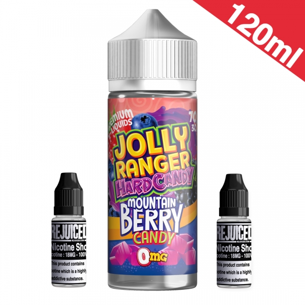 120ml Mountain Berry Hard Candy - Jolly Ranger - Shortfill