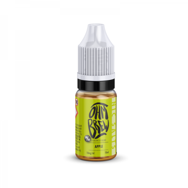 Apple Nic Salt - Ohm Brew Apple Nic Salt - Ohm Brew