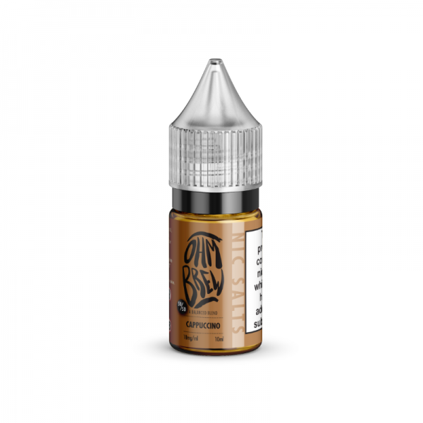 Cappuccino Nic Salt - Ohm Brew Cappuccino Nic Salt - Ohm Brew