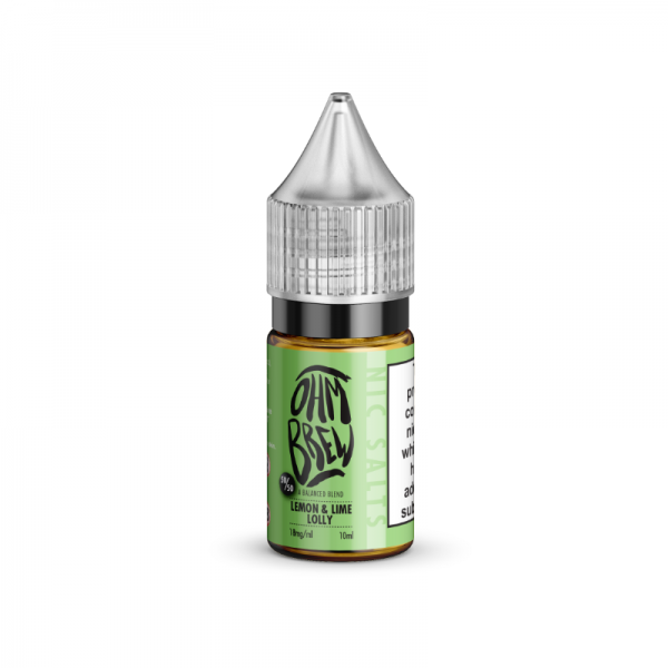 Lemon and Lime Lolly Nic Salt - Ohm Brew Lemon and Lime Lolly Nic Salt - Ohm Brew