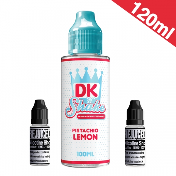 120ml Pistachio Lemon Milkshake - Donut King Shake Shortfill