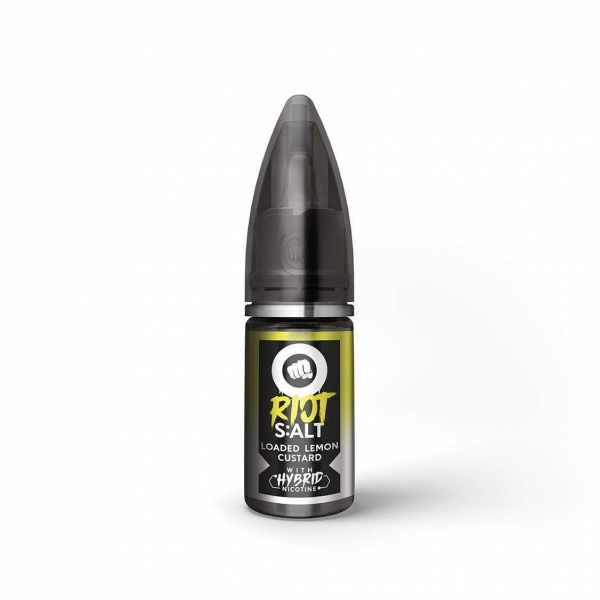 Loaded Lemon Custard Nic Salt - Riot Squad