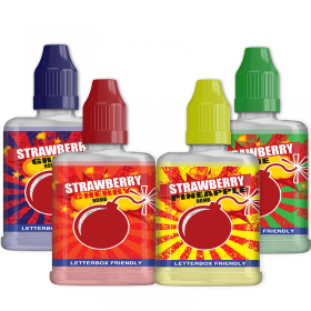 240ml Strawberry Bomb - Shortfill Sample Pack