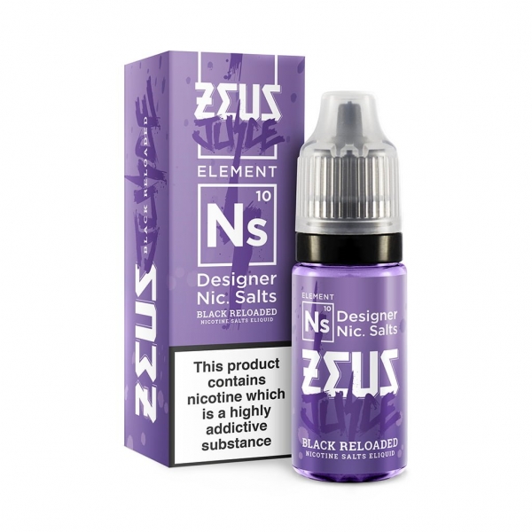 The Black Reloaded Nic Salt - Zeus Juice The Black Reloaded Nic Salt - Zeus Juice