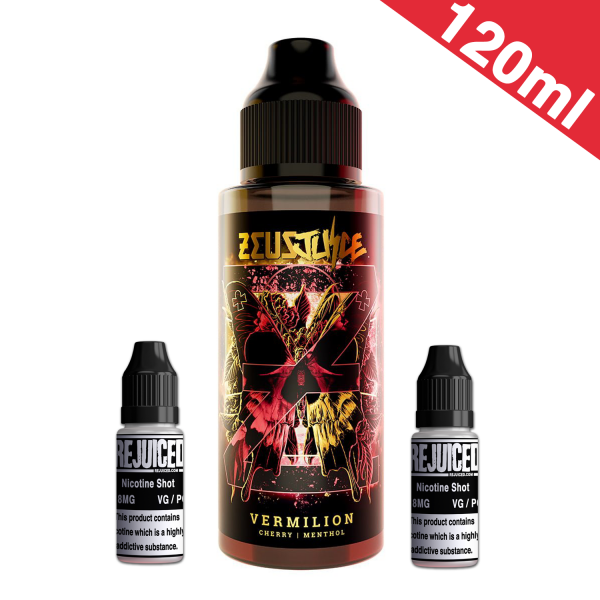 120ml Vermilion Zeus Juice Shortfill 120ml Vermilion Zeus Juice Shortfill