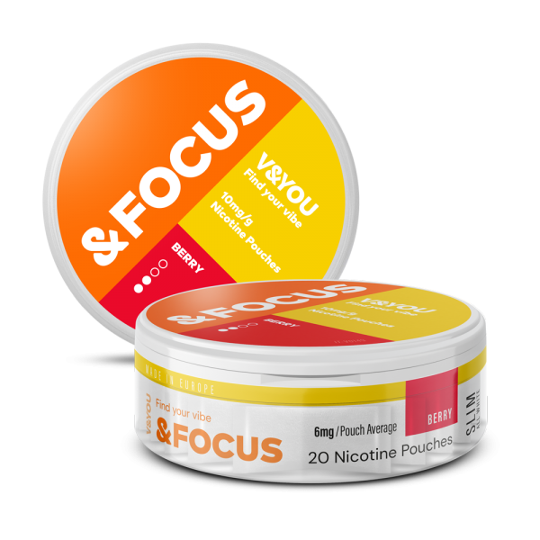 Berry Focus - Nic Pouches - V&YOU Berry Focus - Nic Pouches - V&YOU