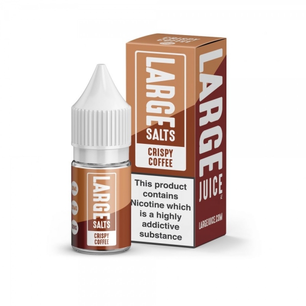 Crispy Coffee Nic Salt - Large Juice Crispy Coffee Nic Salt - Large Juice