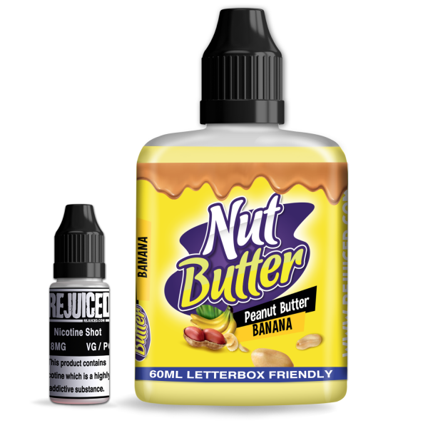 Banana Peanut Butter Jelly - NutButter Shortfill Banana Peanut Butter Jelly - NutButter Shortfill