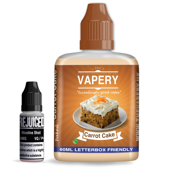 Carrot Cake - The Vapery Shortfill Carrot Cake - The Vapery Shortfill