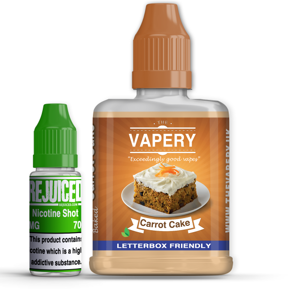 Carrot Cake - Shortfill - The Vapery Carrot Cake - Shortfill - The Vapery