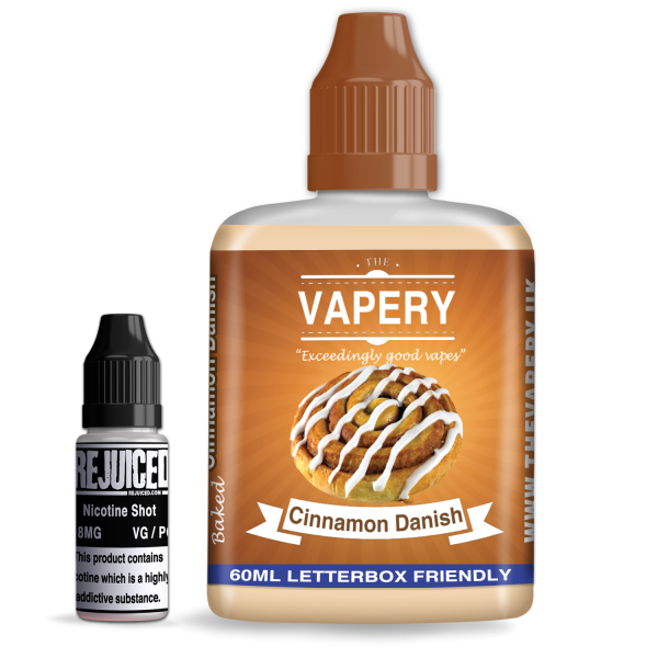 Cinnamon Danish - The Vapery Shortfill Cinnamon Danish - The Vapery Shortfill