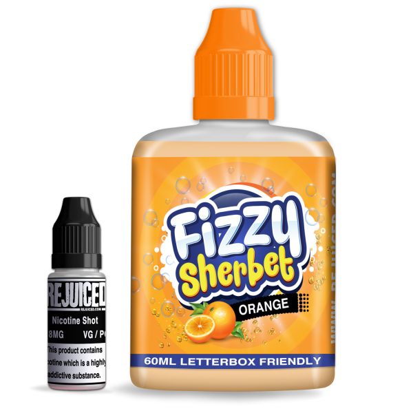 Orange Fizzy Sherbet -Shortfill Orange Fizzy Sherbet -Shortfill