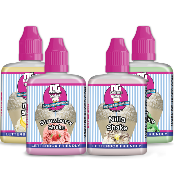 240ml OG Ice Cream Shake Shortfill Sample Pack 240ml OG Ice Cream Shake Shortfill Sample Pack