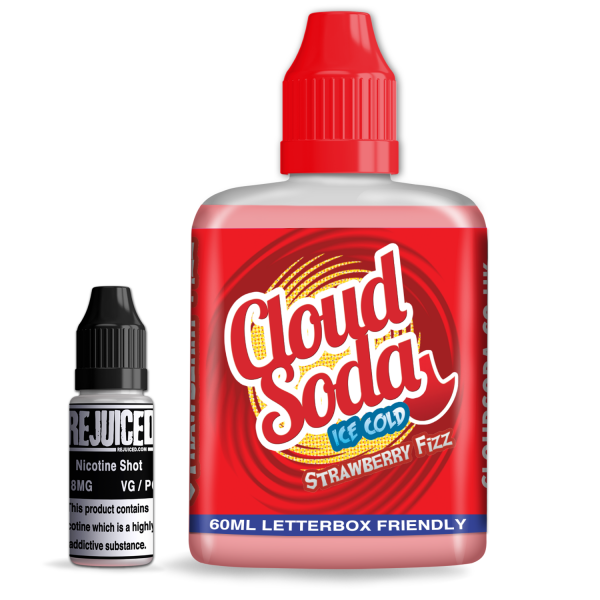 Strawberry Fizz - CloudSoda Shortfill Strawberry Fizz - CloudSoda Shortfill